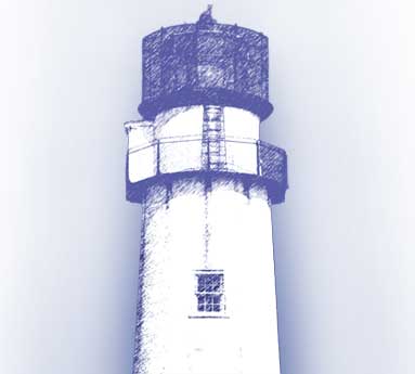 Delmarva Dermatology lighthouse graphic