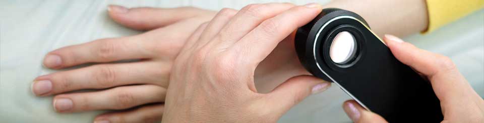 Our medical treatments address diseases of the skin, hair, and nails.